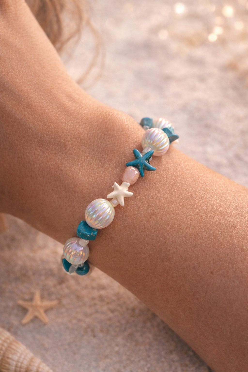 Handgemachtes maritimes Armband – inspiriert vom Meer Clayjex