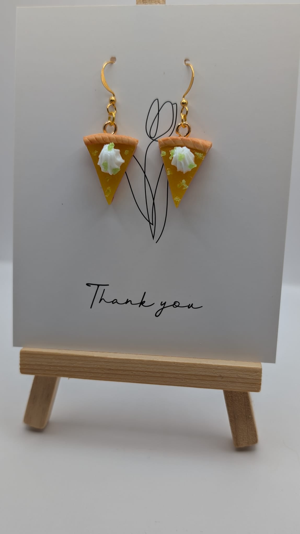 Miniatur Kuchen Ohrringe– Handgemachter Food-Schmuck aus Polymer Clay
